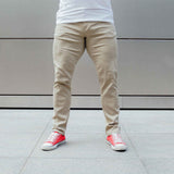 Hyper Stretch Chinos In Khaki