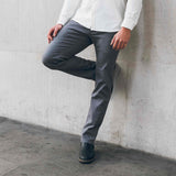 Hyper Stretch Chinos In Graphite Grey
