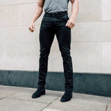 Hyper Stretch Chinos In Jet Black