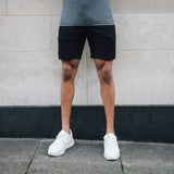 Hyper Stretch Shorts In Jet Black