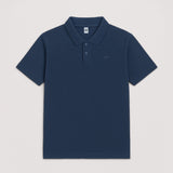 Muscle Fit Polo In Navy Blue