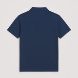 Muscle Fit Polo In Navy Blue