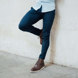 Hyper Stretch Chinos In Navy Blue