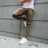 Hyper Stretch Chinos In Olive Green