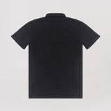 Muscle Fit Polo In Jet Black