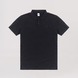 Muscle Fit Polo In Jet Black
