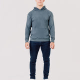 Hyper Stretch Hoodie In Smoke Grey