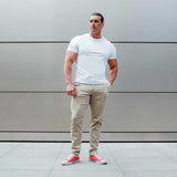 Hyper Stretch Chinos In Khaki