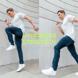 Jogger Jeans In Deep Blue