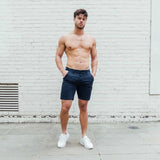Hyper Stretch Shorts In Navy Blue