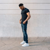 Tee In Navy Blue