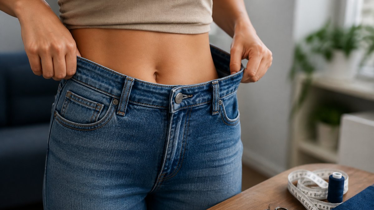 7 DIY Fixes for a Waist Gap in Denim That Actually Work