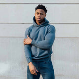 Muscle Fit Hoodie In Cobalt Blue [Surplus Sale]