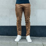 Hyper Stretch Chinos In Desert Brown