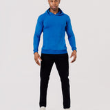 Hyper Stretch Hoodie In Electric Blue