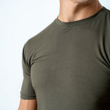Muscle Tee In Forrest Green