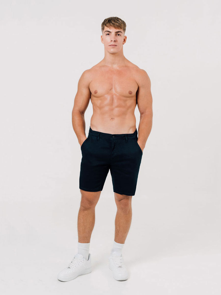 Hyper Stretch Shorts In Navy Blue