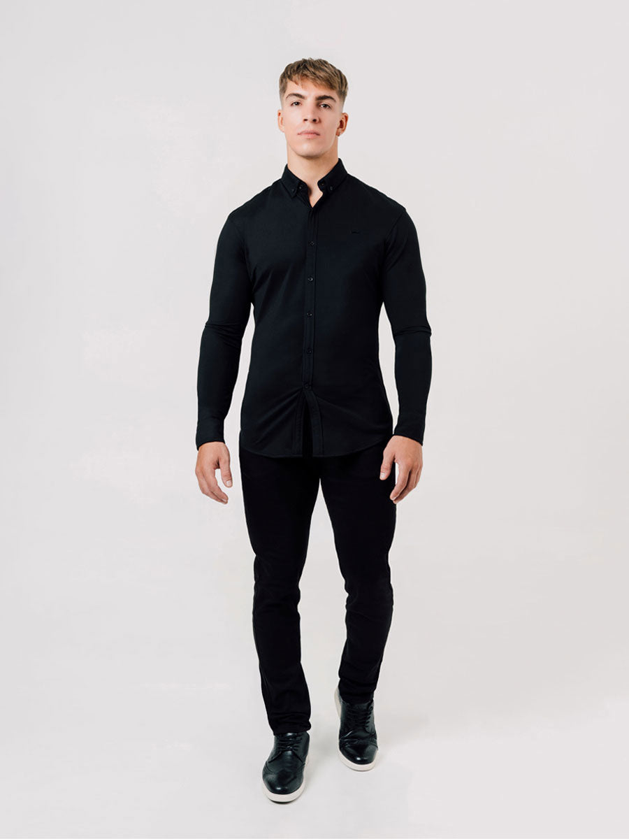 High Performance Shirt In Jet Black