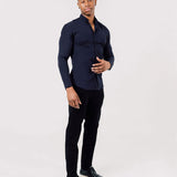 High Performance Shirt In Midnight Blue