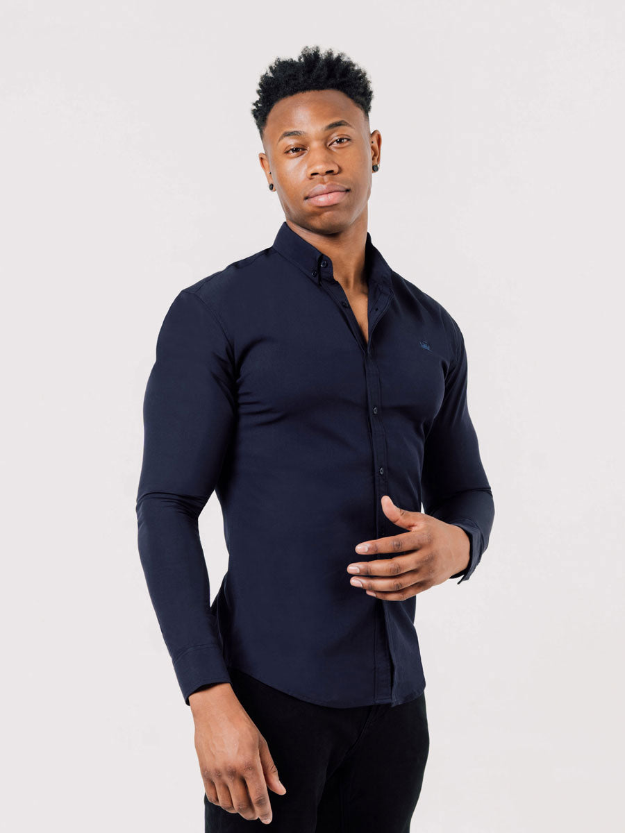 High Performance Shirt In Midnight Blue