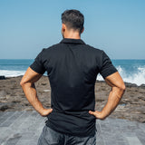 Hyper Stretch Polo 2.0 In Jet Black [Surplus Sale]