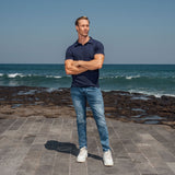 Hyper Stretch Polo 2.0 In Navy Blue [Surplus Sale]