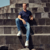 Hyper Stretch Polo 2.0 In Navy Blue [Surplus Sale]