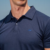 Hyper Stretch Polo 2.0 In Navy Blue [Surplus Sale]