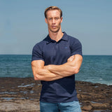 Hyper Stretch Polo 2.0 In Navy Blue [Surplus Sale]