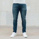 Jogger Jeans In Deep Blue