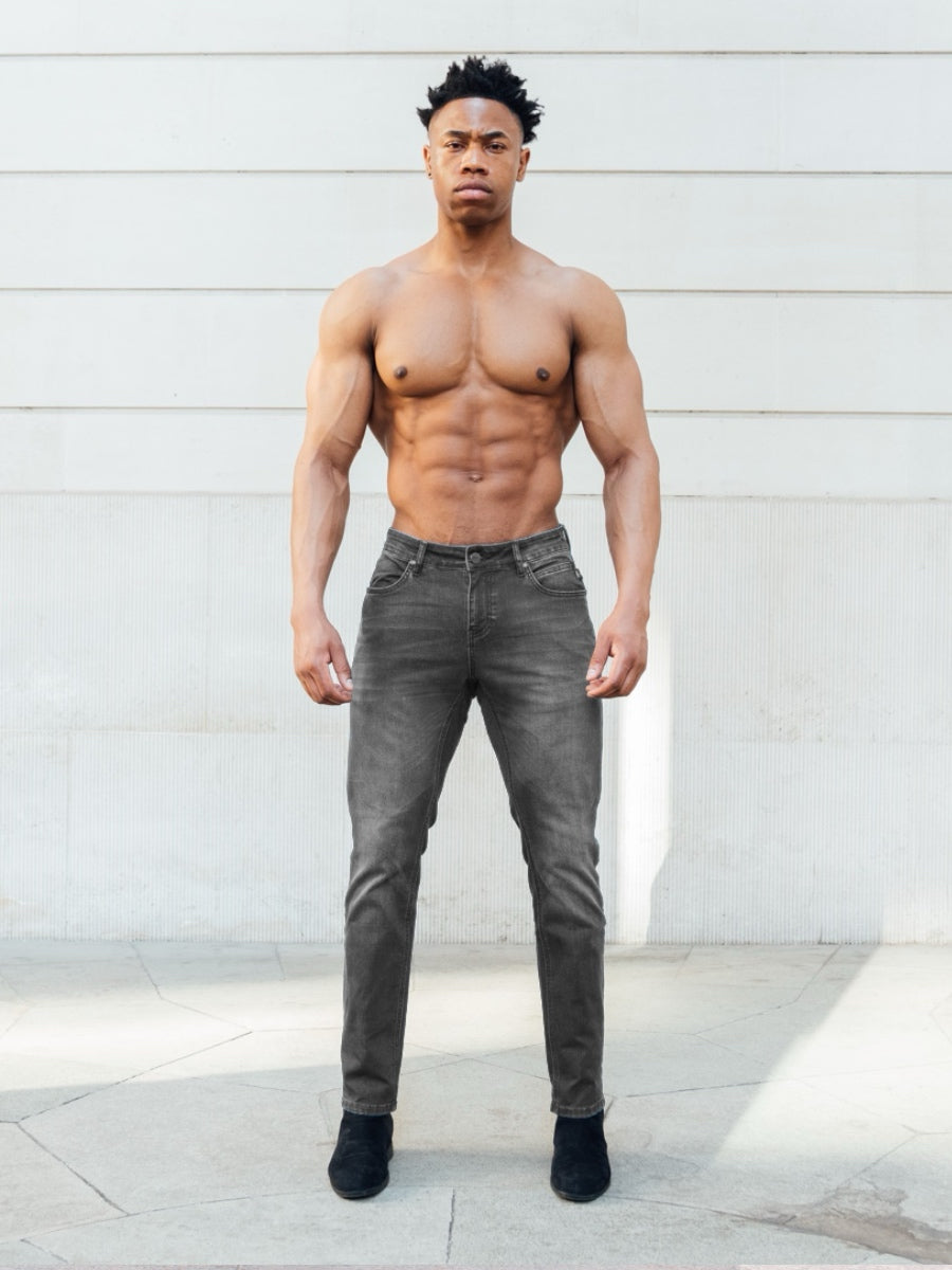 DenimTech Jeans In Slate Grey