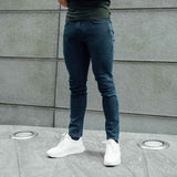 Hyper Stretch Jeans In Ocean Blue [Surplus Sale]