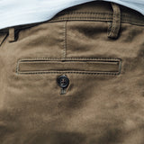 Hyper Stretch Chinos In Olive Green