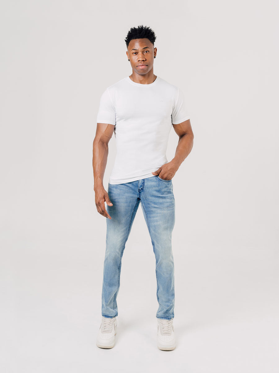 DenimTech Jeans In Light Wash