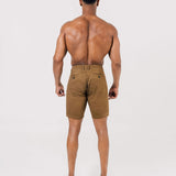 Hyper Stretch Shorts In Desert Brown