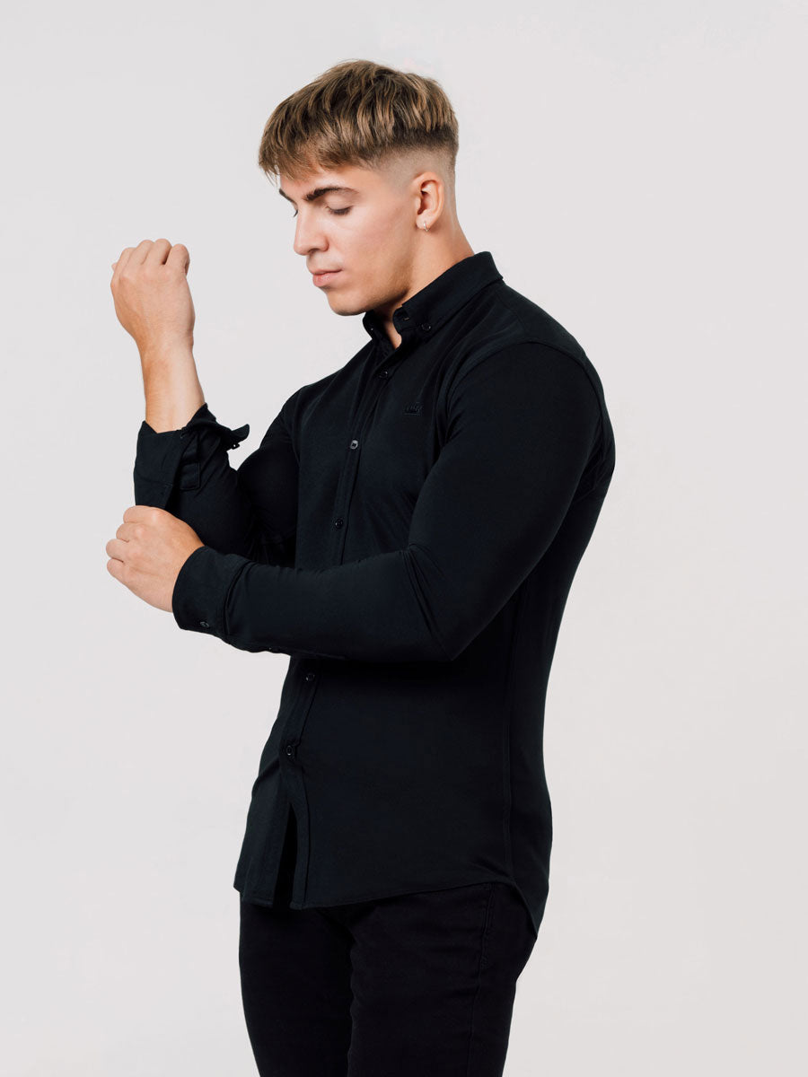 High Performance Shirt In Jet Black