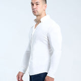 Hyper Stretch Shirt In Pure White