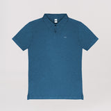 Muscle Fit Polo In Pacific Blue