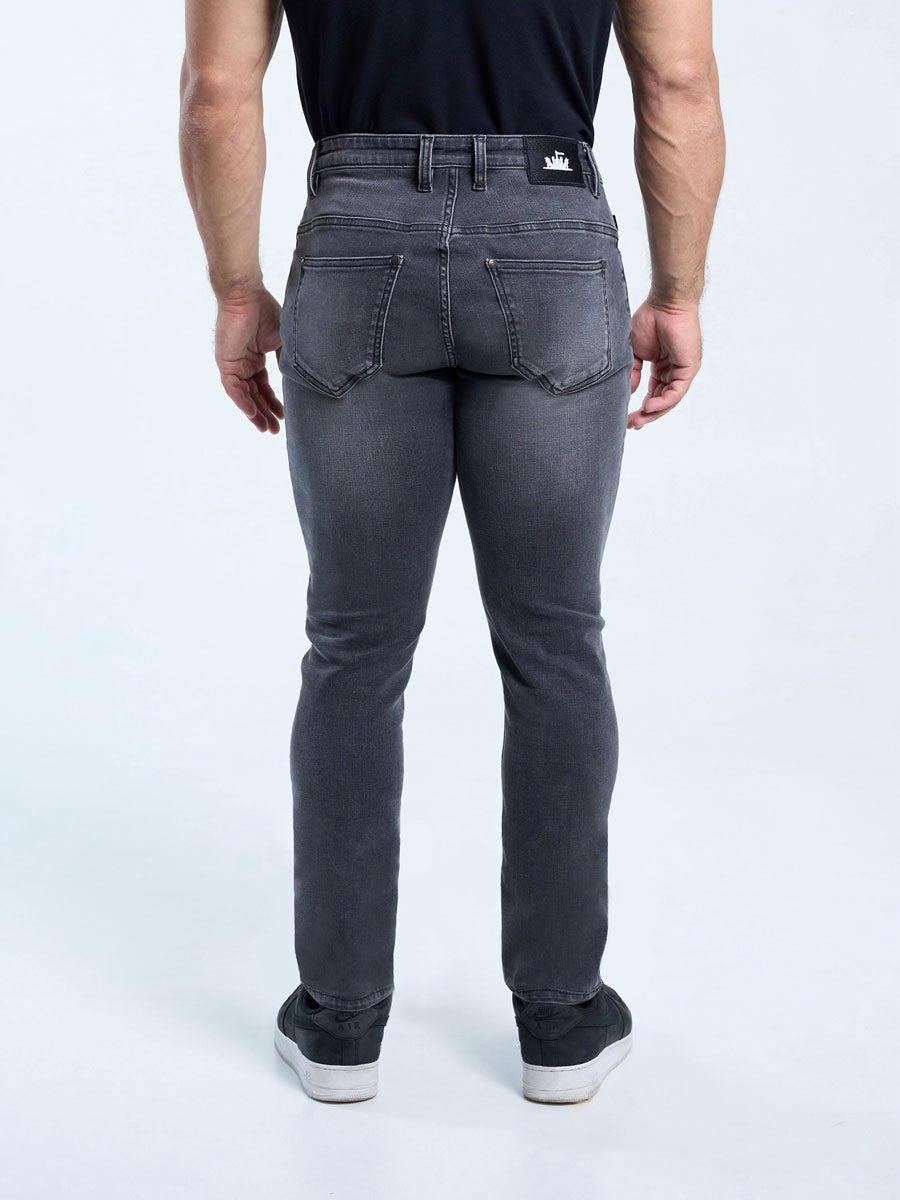 DenimTech Jeans In Slate Grey