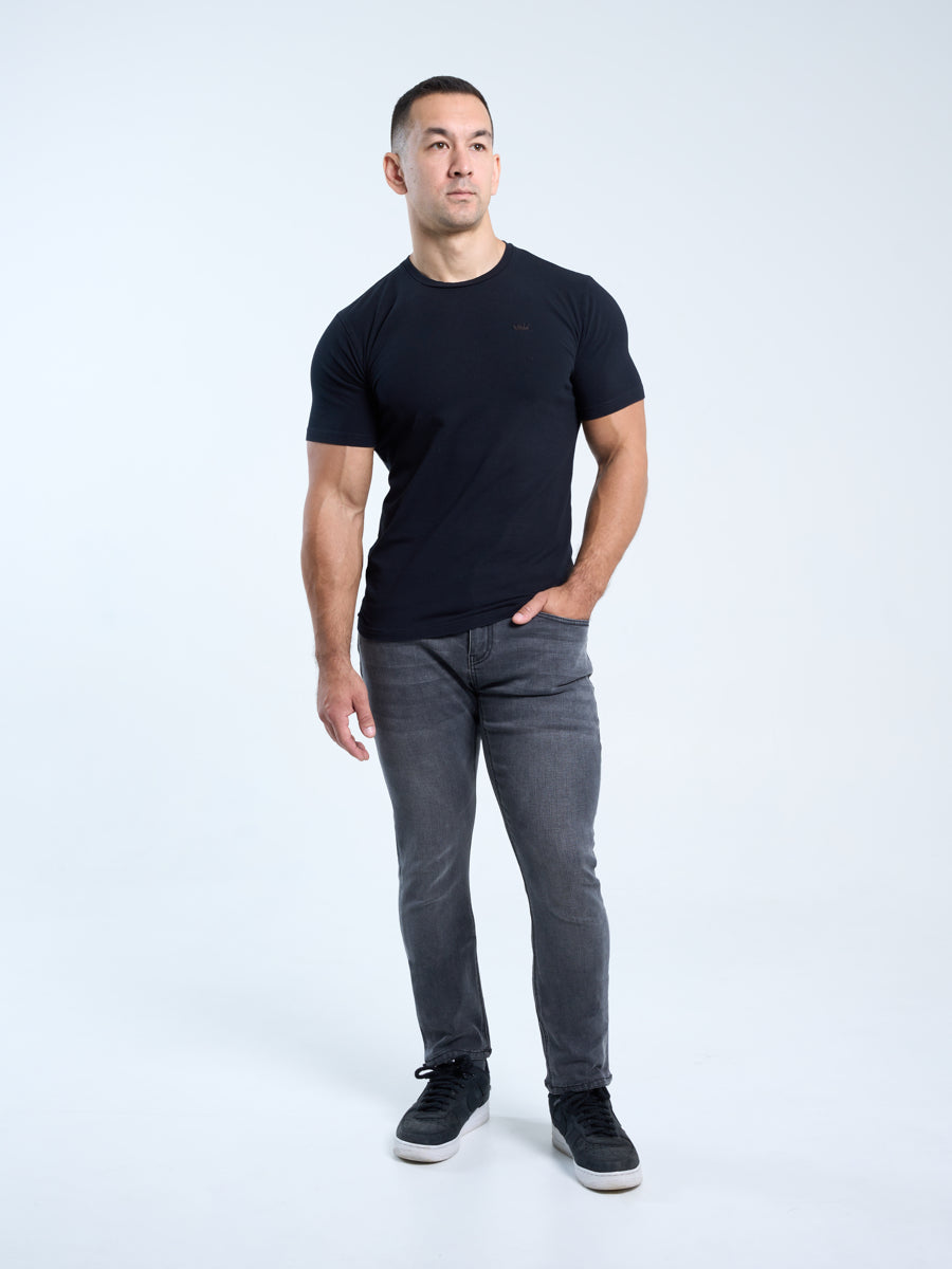 DenimTech Jeans In Slate Grey