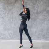 Contour Jeans In Cosmic Black