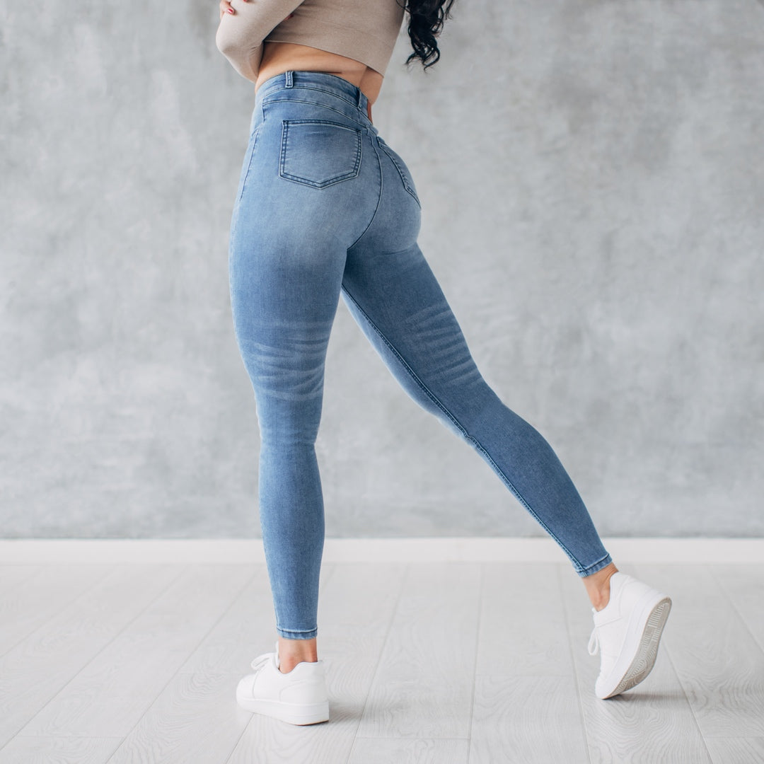 Contour Jeans In Medium Wash