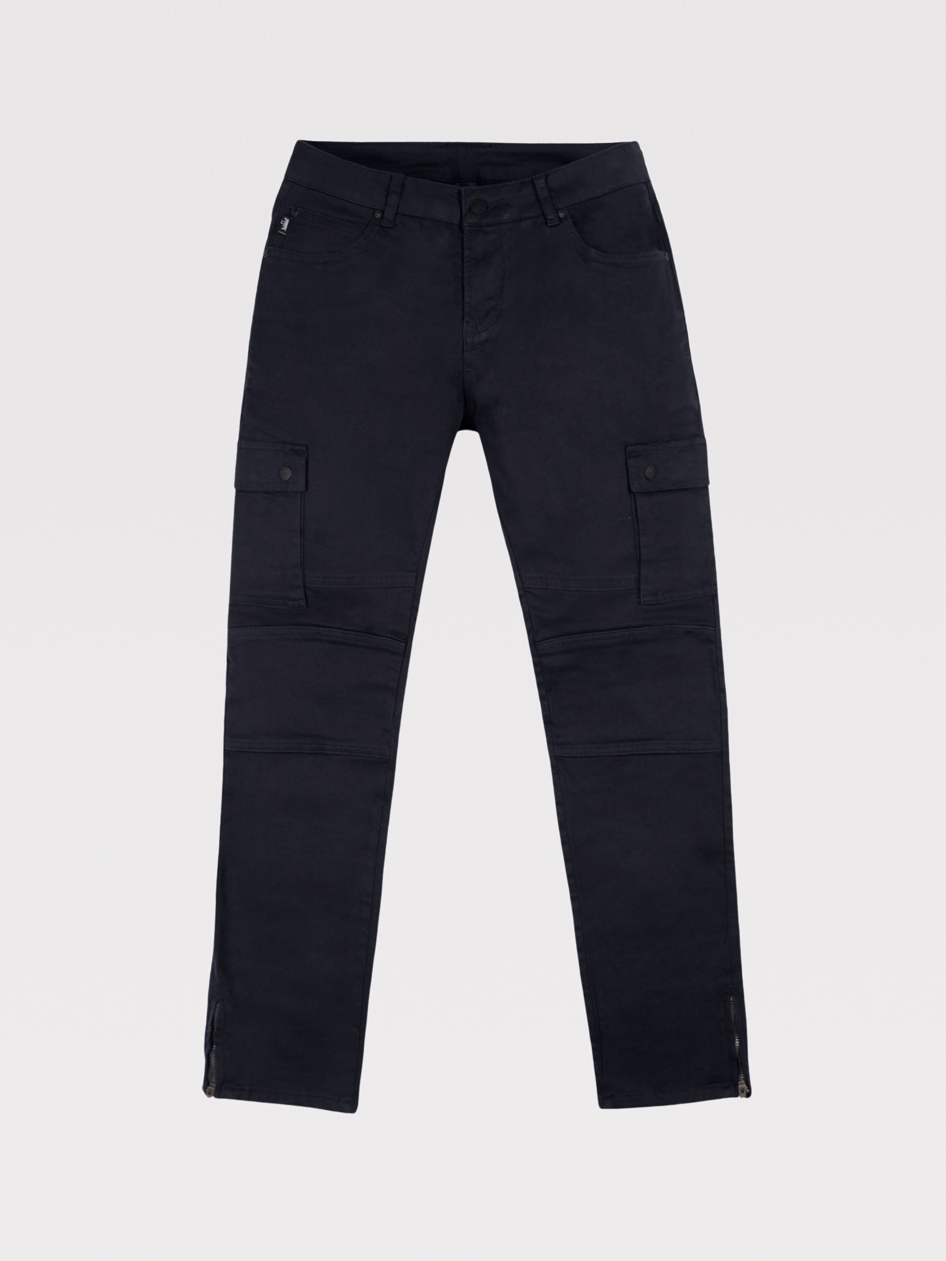 Cargo Trousers In Jet Black