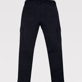 Cargo Trousers In Jet Black