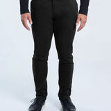 Hyper Stretch Chinos In Jet Black