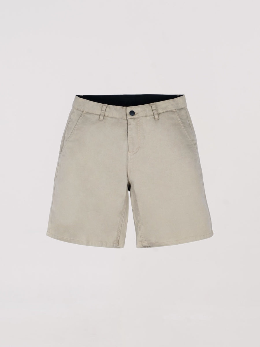 Hyper Stretch Shorts In Khaki