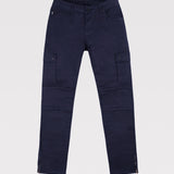 Cargo Trousers In Navy Blue