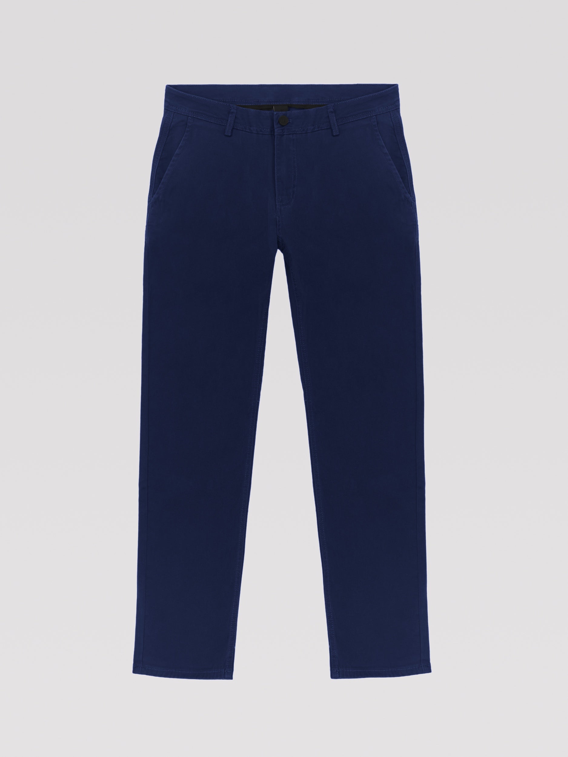 Hyper Stretch Chinos In Navy Blue