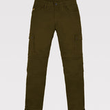 Cargo Trousers In Olive Green