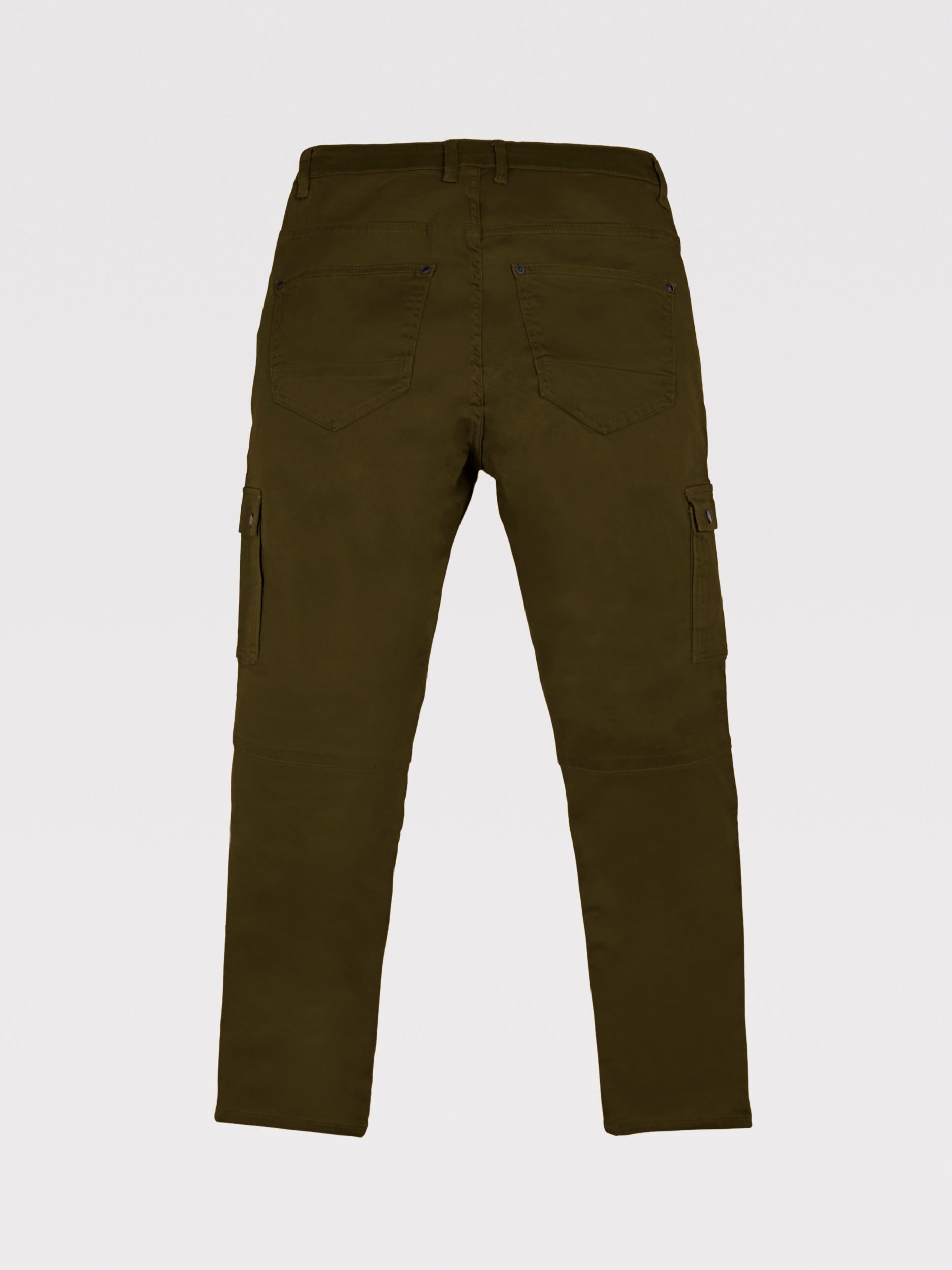 Cargo Trousers In Olive Green